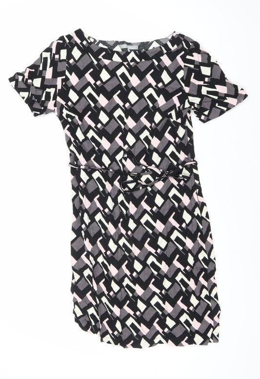 Marks and Spencer Multicoloured Geometric Dress Size 12