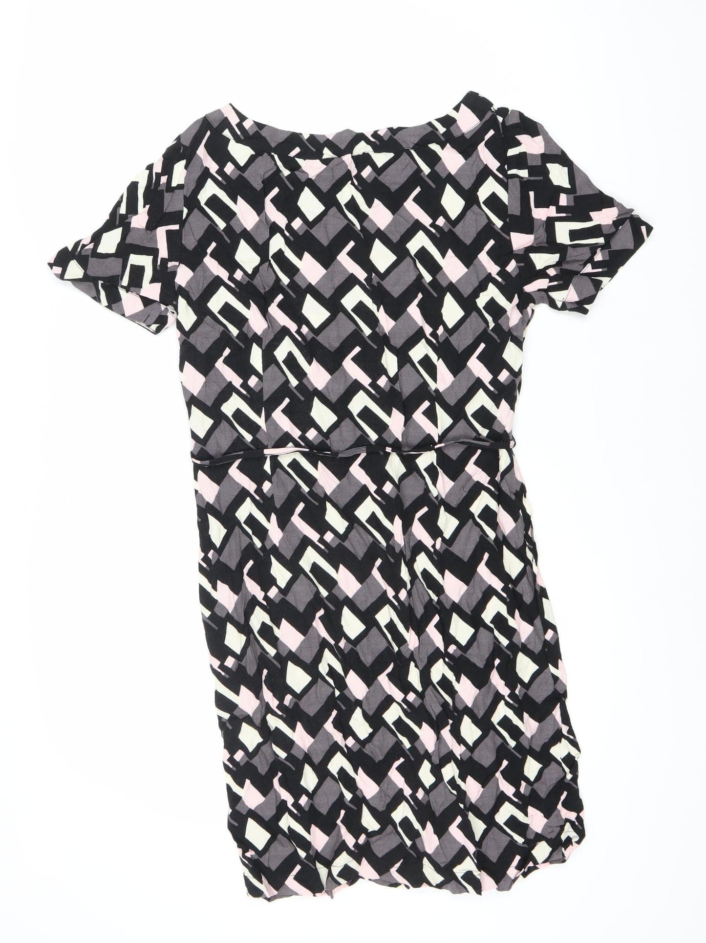 Marks and Spencer Multicoloured Geometric Dress Size 12
