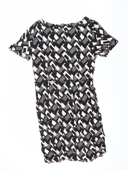 Marks and Spencer Multicoloured Geometric Dress Size 12