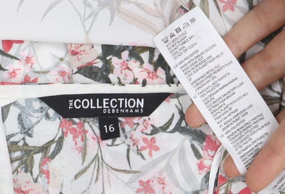 Womens UK Size 16 The Collection Debenhams Multicoloured Basic Blouse