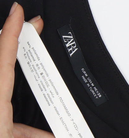 Zara Women's Black Sleeveless Bodysuit XS Slim