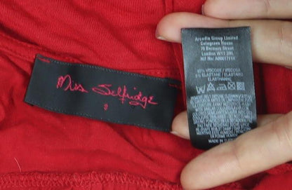 Anna Scholz Red A-Line Women's Dress XL