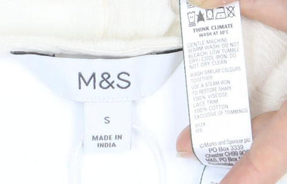 Marks and Spencer Women's Ivory Long Sleeve Dress