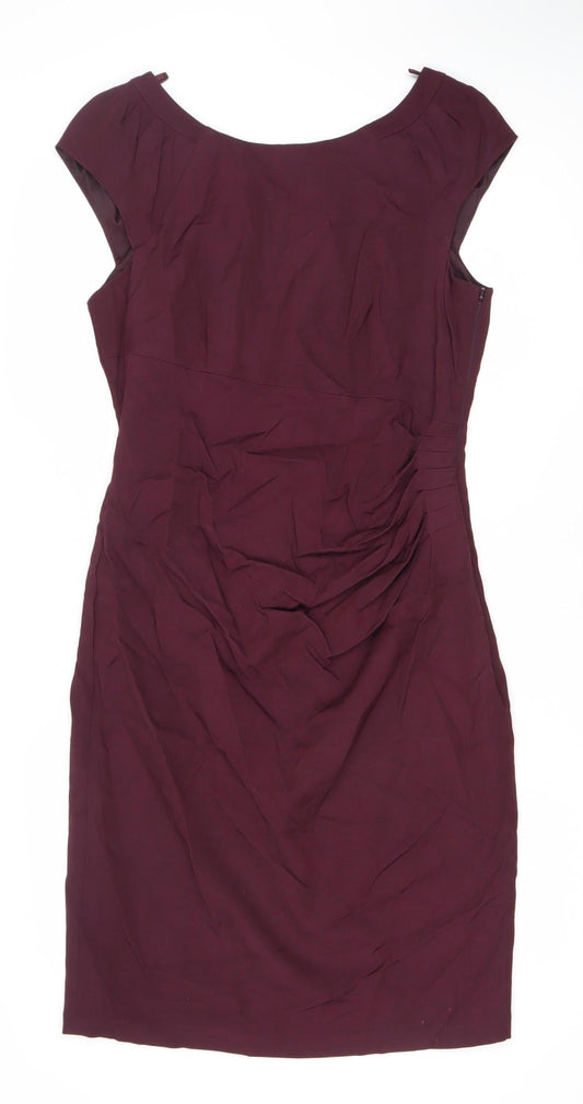 Coast Women's Purple Sheath Dress, Size 12