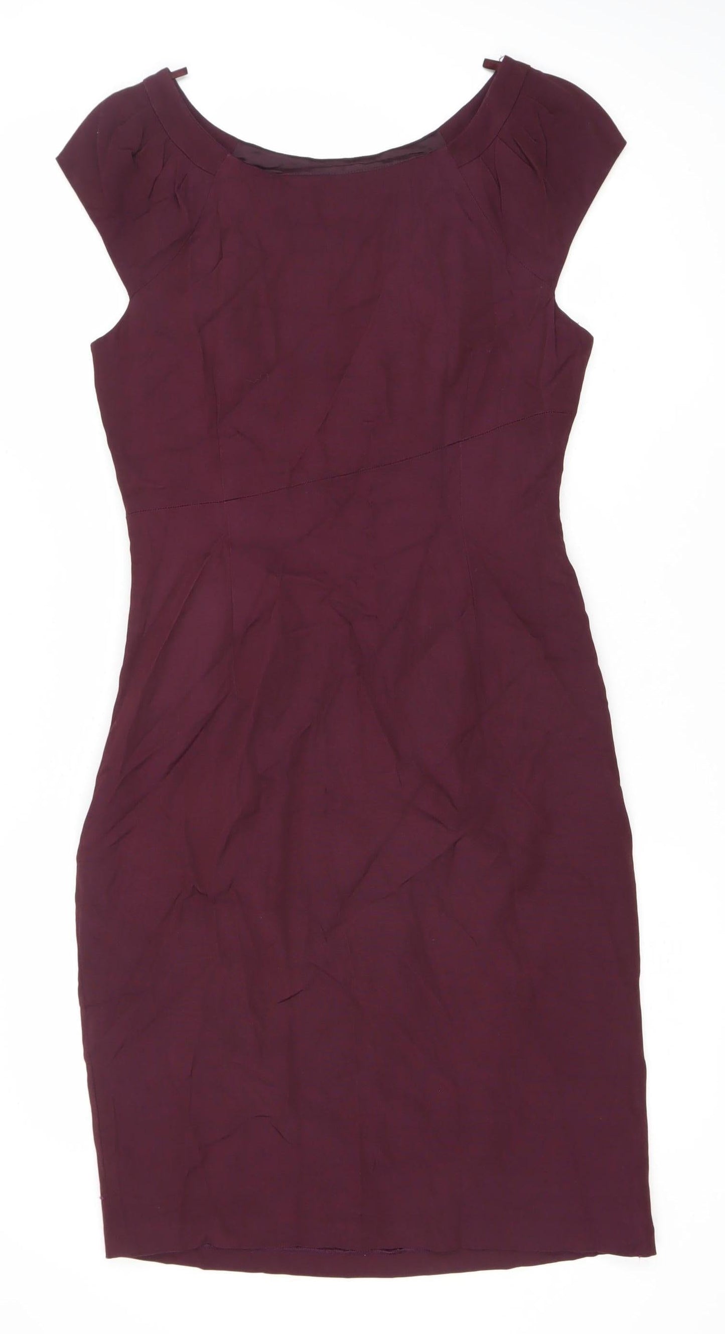 Coast Women's Purple Sheath Dress, Size 12