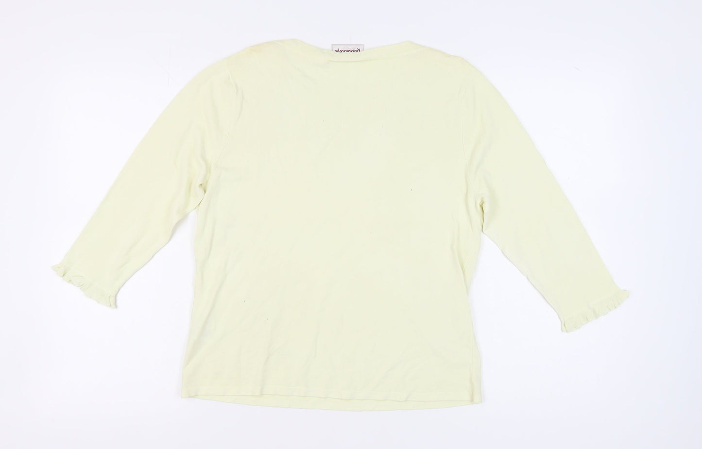 Womens UK Size 16 Kaleidoscope Ivory Pullover Jumper