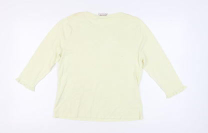 Womens UK Size 16 Kaleidoscope Ivory Pullover Jumper