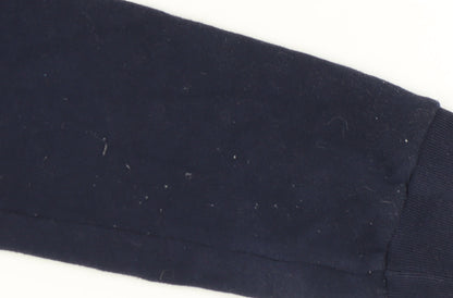 Abercrombie & Fitch Women's Blue Full Zip Hoodie, M