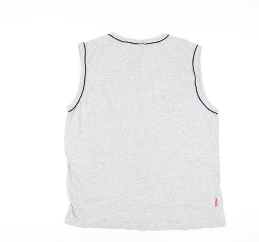 Slazenger Men's Grey Sleeveless XL T-Shirt