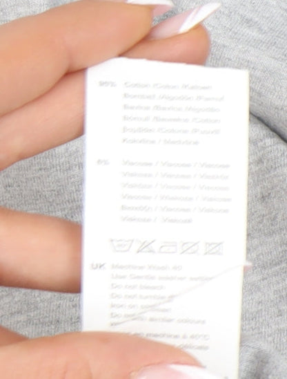 Slazenger Men's Grey XL Sleeveless T-Shirt, Cotton-Viscose Blend