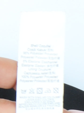 Missguided Women's Black Belted Strapless Playsuit, M, Party Ready