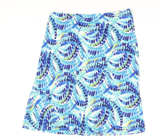 Marks and Spencer Women's Geometric Knee Length Skirt