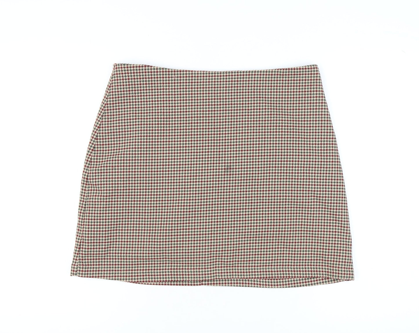 Monki Women's Multicoloured Check Skirt 16