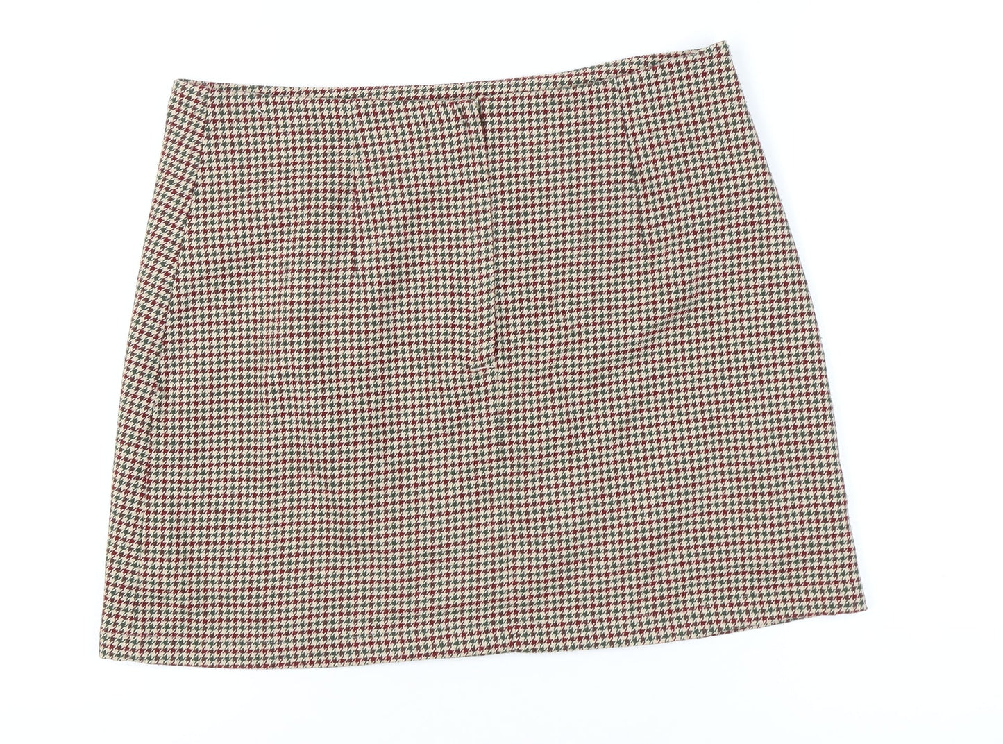 Monki Women's Multicoloured Check Skirt 16