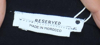 Reserved Women's Black XL Midi Dress