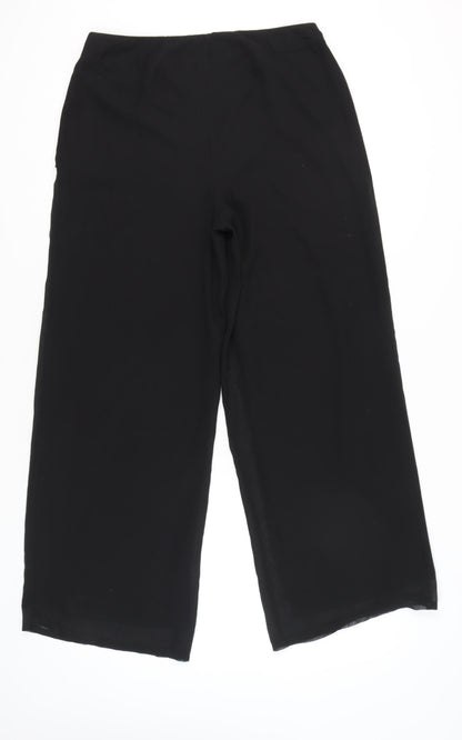 David Emanuel Women's Black Culottes Size 12