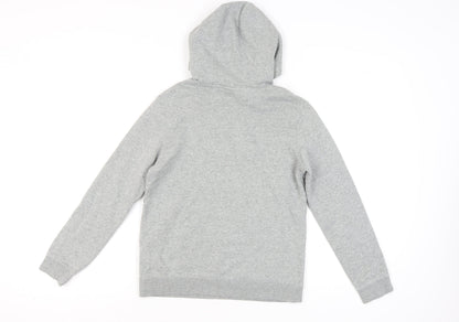 Nike Girls Grey Pullover Hoodie Size L Sportswear
