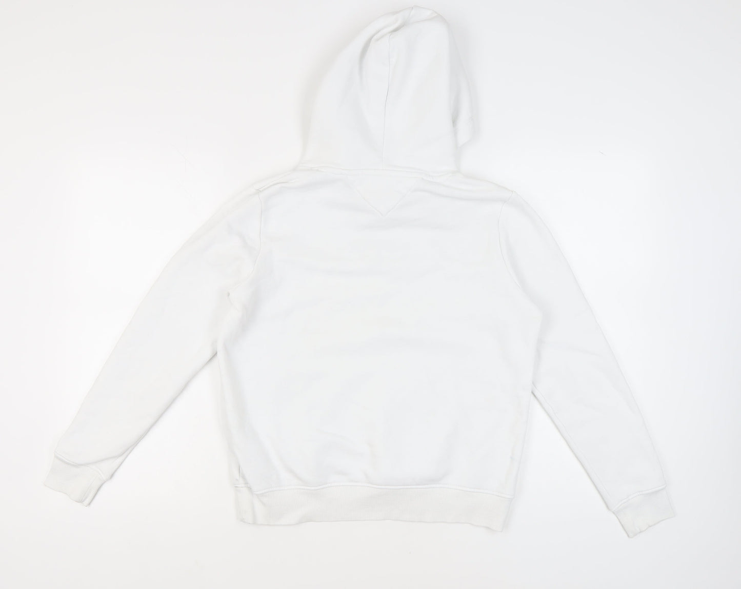 Tommy Jeans Men's White Logo Hoodie, Size S