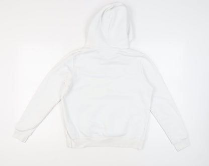 Tommy Jeans Men's White Logo Hoodie, Size S