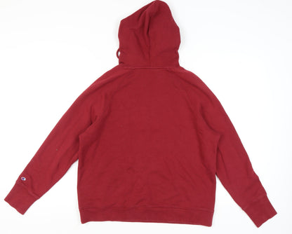 Mens UK Size XL Champion Red Pullover Hoodie