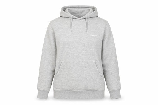 Womens UK Size 10 LA Gear Grey Pullover Hoodie