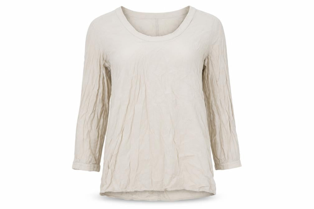 Womens UK Size 12 COS Beige Basic Blouse