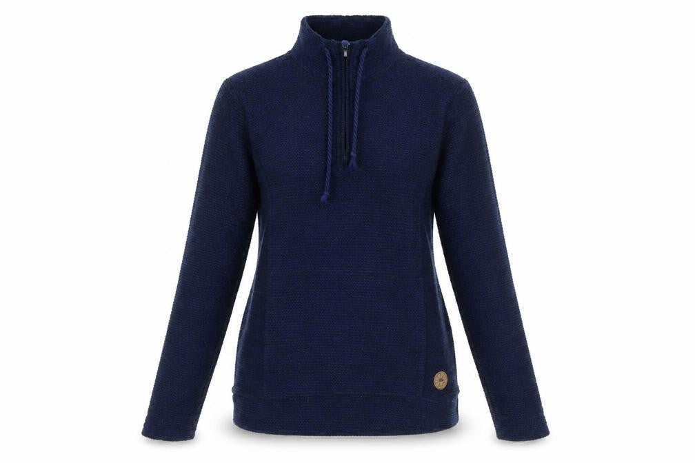 Womens UK Size 10 Crane Blue Pullover Sweatshirt