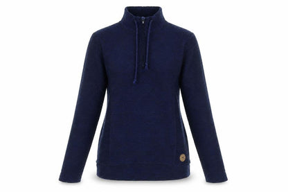 Womens UK Size 10 Crane Blue Pullover Sweatshirt