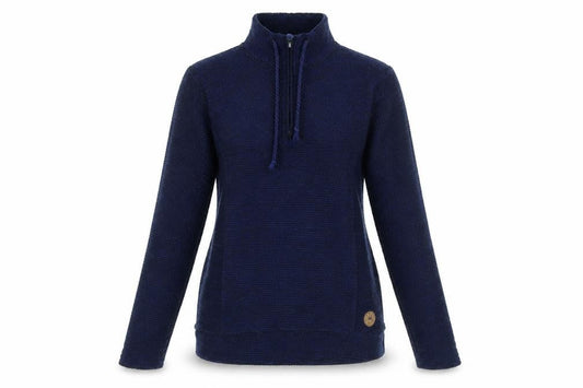 Womens UK Size 10 Crane Blue Pullover Sweatshirt