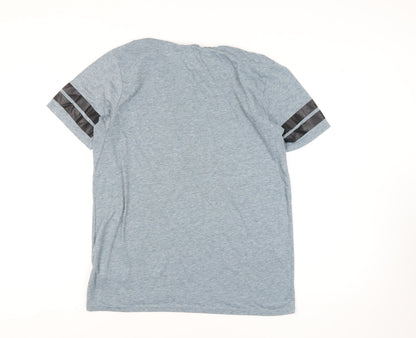 Mens UK Size L Nike Blue Running & Jogging T-Shirt