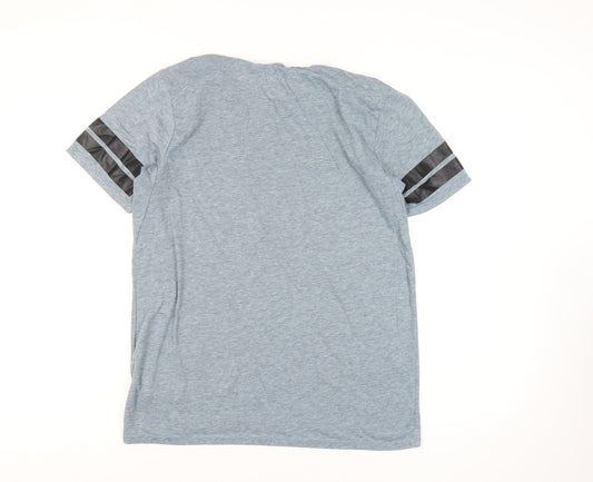 Mens UK Size L Nike Blue Running & Jogging T-Shirt