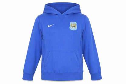 Nike Boys Blue Pullover Hoodie L - Activewear Sportswear