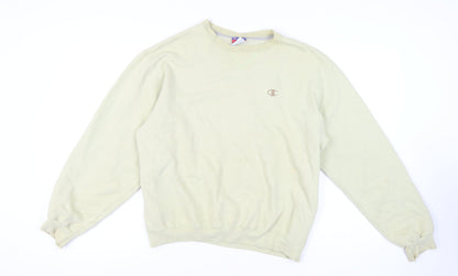 Champion Unisex Ivory Pullover Sweatshirt Size M