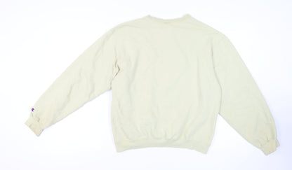 Champion Unisex Ivory Pullover Sweatshirt Size M