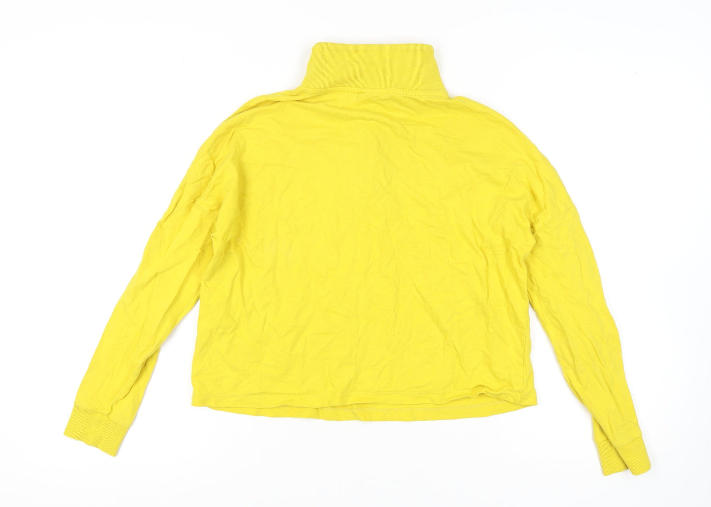 Noisy May Women's Yellow Hoodie, Size S, Cotton, Casual Wear