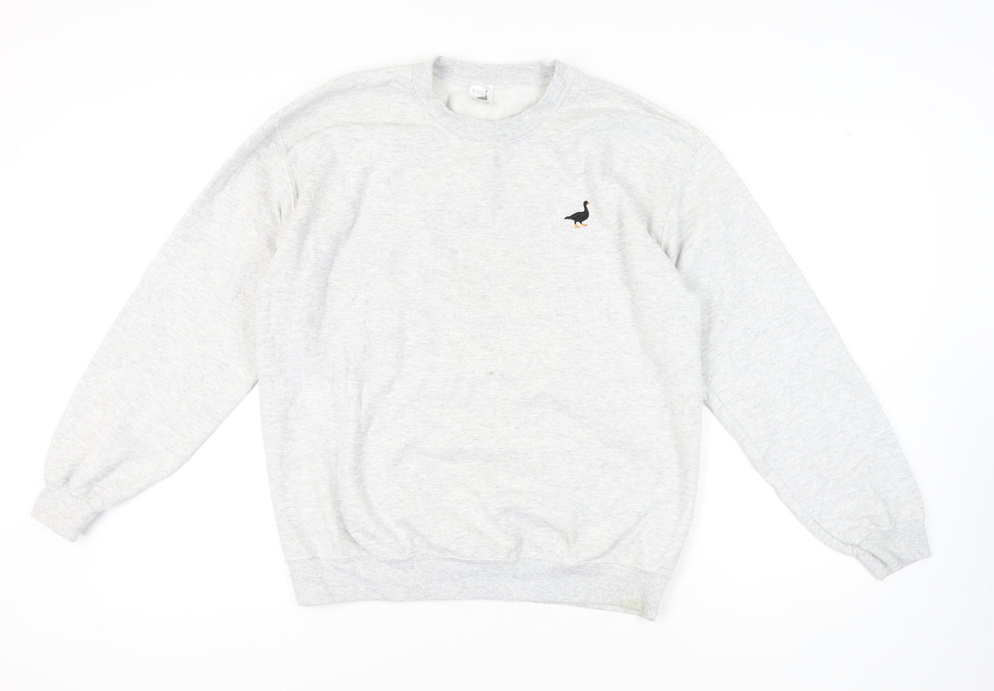 Mens UK Size M G&G Grey Pullover Sweatshirt