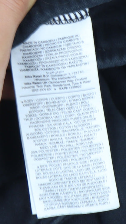 Nike Men's Black XL Cargo Trousers - Sporty Style