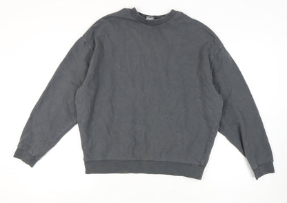 Womens UK Size M ASOS Grey Pullover Sweatshirt