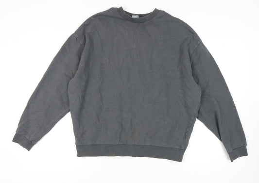 Womens UK Size M ASOS Grey Pullover Sweatshirt
