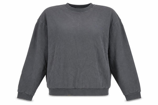 Front view of ASOS Women's Grey Pullover Sweatshirt, M