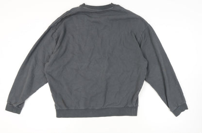 Womens UK Size M ASOS Grey Pullover Sweatshirt