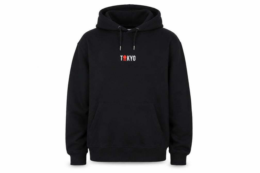 Mens UK Size XS Topman Black Pullover Hoodie