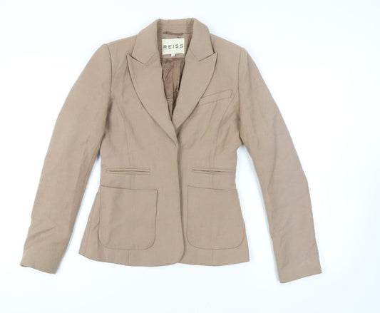 Reiss Women's Beige Blazer, XS, Business Casual