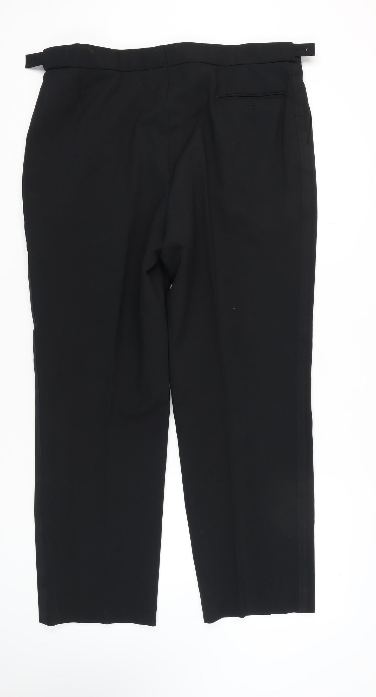 Greenwoods Classic Men's Black Trousers, Size 40