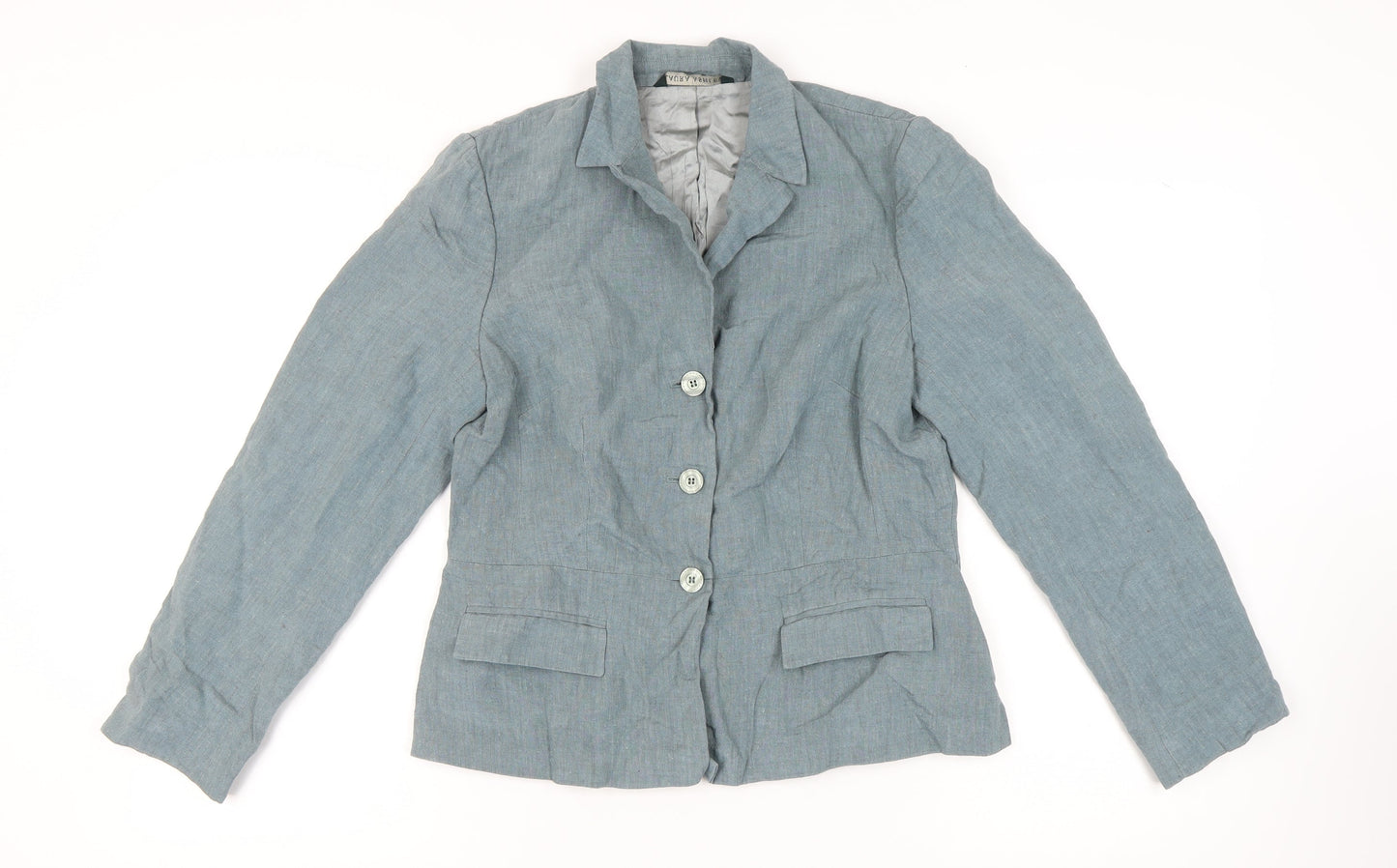 Womens UK Size 12 Laura Ashley Regular Blue Blazer