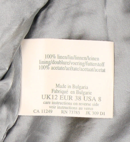 Womens UK Size 12 Laura Ashley Regular Blue Blazer