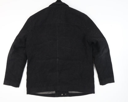 Mens UK Size L NEXT Black Bomber Jacket