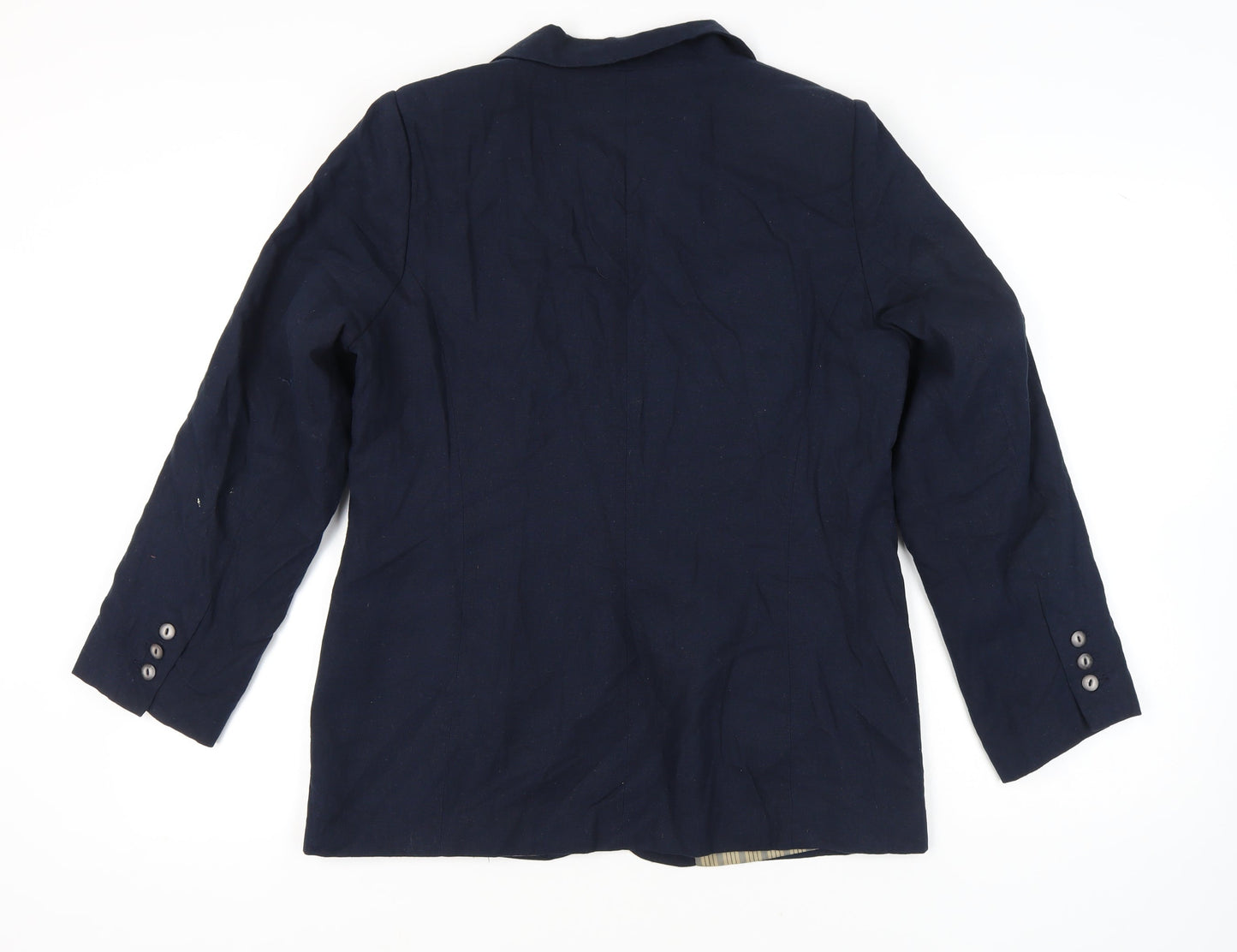 Womens UK Size 12 Wardrobe Regular Blue Blazer