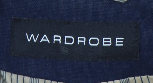 Womens UK Size 12 Wardrobe Regular Blue Blazer