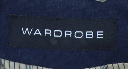 Womens UK Size 12 Wardrobe Regular Blue Blazer